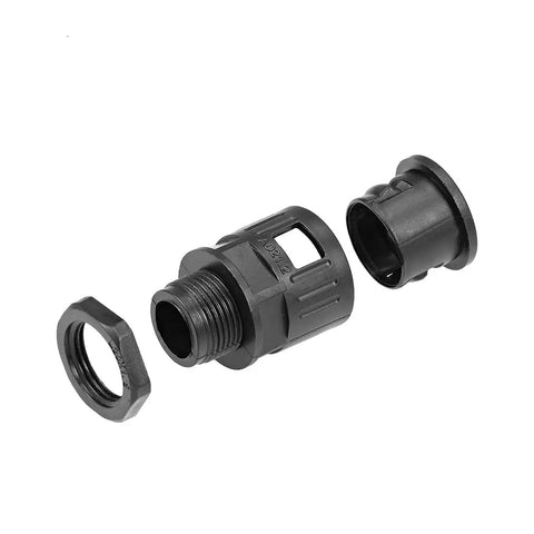 Five Pack M20 Cable Gland For Corrugated Conduit Connector AD21.2 Pipe Joint Clamp 17mm Inner Diameter 29.7mm Outer Diameter