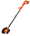 20V Max Cordless Lawn Edger Kit with 1.5 Ah Battery and Charger included, 4 position adjustable height, lightweight design, 7.5 inch blade