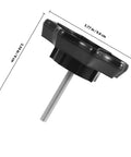 Spare Tire Mounting Bolt And Hold Down Bolt For Popular Sedan Models Trunk Wheel Replacement Clamp Hardware Beefy Durable Steel