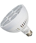 PAR38 LED Spotlight Bulb 10000K Cool White 45 Degree Beam, High Lumen Output, Energy Saving, No UV Or Mercury, side view