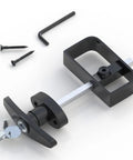 Heavy Duty Shed Door Lock Latch With T Handle For Barn Playhouse Coops And Shed Doors Five And A Half Inch Carbon Steel Black