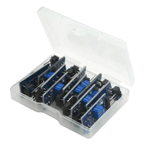 10 Pack TCRT5000 Infrared Reflective Sensor Switch Module For Obstacle Avoidance And Line Tracking With 3.3V To 5V Compatibility