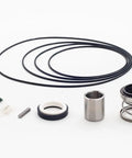 Goulds Pump Seal Repair Kit With Mechanical Seal, Sleeve, And Three Buna O-Rings For RPK3656M RPK-3656-M on white background.