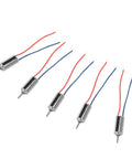 Pack of 5 Powerful Micro Coreless Motor 4.5V 32,250 RPM Mini 4x8mm Low Noise For Model Aircraft And Electronic Toys