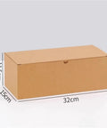 20 Pack One Size Folding Corrugated Cardboard Mailing Boxes For Biz Shipping And Gift Packaging Kraft Paper Express Boxes