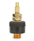 Premium M16x1.5 Gas Electric Quick Connector For Mig Tig Welder Torch, black and gold construction for durable connection.