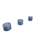 3 Piece Dimple Die Set For Metal Fabrication Includes 1/2 Inch, 3/4 Inch, And 1 Inch Dies CNC Machined From Premium Cr Steel with Rockwell 80 Hardness