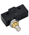 Car Lift Microswitch Snap Action Plunger 25A SPDT Overtravel Up Button Raise For BE2RQ1A4 Power Unit Ideal Replacement Compatible With Benwil Rotary Honeywell And Similar Lift Systems Workhorse Quality black housing with metal threaded plunger