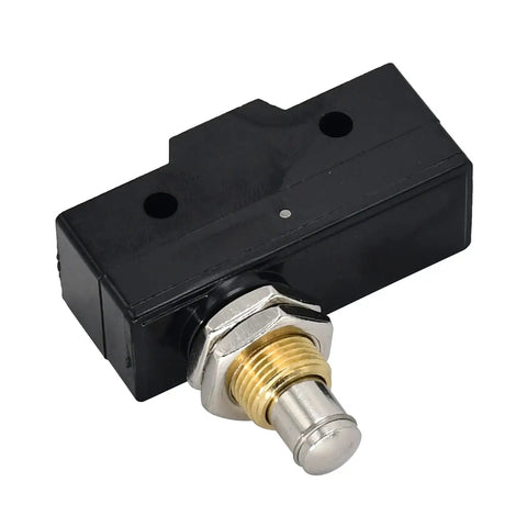 Car Lift Microswitch Snap Action Plunger 25A SPDT Overtravel Up Button Raise For BE2RQ1A4 Power Unit Ideal Replacement Compatible With Benwil Rotary Honeywell And Similar Lift Systems Workhorse Quality black housing with metal threaded plunger