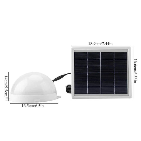 JUDYSSY Led Solar Flood Light,Two-Color Remote Ligent Timing Bright Solar Garden Light with solar panel and outdoor lamp.