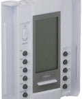 7 Day Programmable Line Voltage Thermostat For Electric Heating With Early Start Function with screen and controls visible