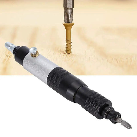 Beefy Portable Pneumatic Screwdriver for Quick Fastening and Dismantling Screws, 1200 RPM, compact and durable design