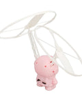 Hand Controlled Flying Toy For Kids With Dual Blades USB Pink with built-in light and rechargeable battery for indoor fun