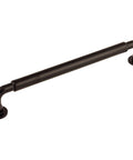 Lily Cabinet Pull 7 9/16 Inch Center to Center in Honey Bronze Finish, Serene Series, elegant kitchen and bath hardware close-up