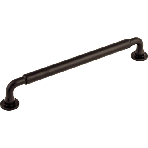 Lily Cabinet Pull 7 9/16 Inch Center to Center in Honey Bronze Finish, Serene Series, elegant kitchen and bath hardware close-up