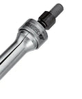 Inner And Outer Puller Set In A Handy Tin Box, 11 Piece Kit with Internal Extractors, close-up of metal extractor component