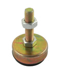 Beefy Adjustable Feet 4 Pack M12x80mm Leveling Feet For Furniture And Equipment Swivel Levelers For Tables Chairs Shelves Desks Home Office Restaurant Workshop Easy Install High Load Capacity, metal foot with threaded bolt and nuts