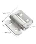 Heavy duty metal quiet close cabinet hinge with built-in damping for home furniture and kitchen cabinets, easy install and high load capacity.