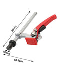 Adjustable Ratchet Workbench Clamp For Woodworking showing 23cm steel alloy construction and 19mm capacity