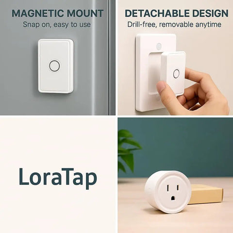 Wireless Remote Outlet Switch Kit With 656 Foot Range No Wiring Required Pre Programmed Use On Wall Or As Portable Remote