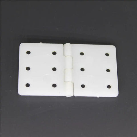 Pinned Nylon Hinges For RC Airplanes Replacement Parts Pack Of 20 16x28 Mm Unfold Size 0.63x1.10 Inches Folding Size 16x15 Mm Pin Hole 1.3 Mm