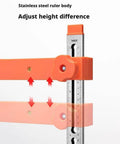 Stainless steel ruler of Drawer Slide Jig With Toggle Clamp And Magnetic Arm, Precision Cabinet Drawer Jig Tool for accurate installation