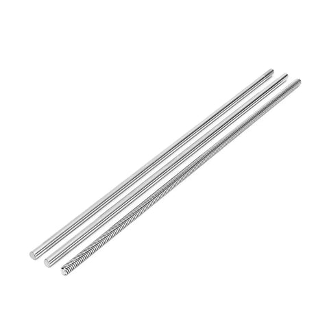 Kick Your CNC Project Up A Notch With This Heavy Duty T20 Lead Screw Kit Featuring Precision Ball Nut And Holder For Smooth Vertical Motion Plus 900mm Length And 4mm Drive Pitch. 900mm T20 steel lead screw set with ball nut holder