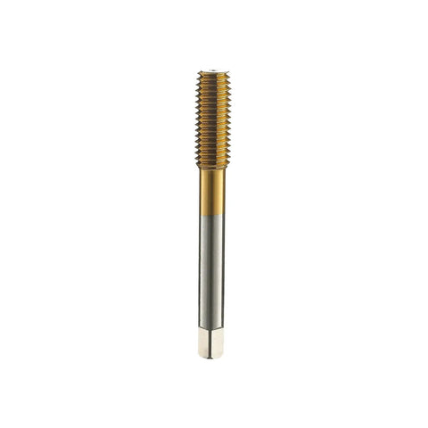 10-24 Extrusion Tap HSS Titanium Coated Fluteless Tap for repairing fabricated threads and forming new threads on steel aluminum and other metals