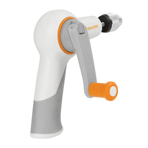 Hand Crank DIY Precision Hand Drill With Soft Grip Foldable Handle For Drywall Wood Laminate Projects, Handy Accurate Holes