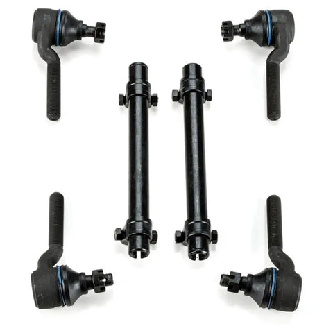 Heavy Duty Front Steering Tie Rod End Kit For Plymouth Duster And Valiant Including Left And Right Straight Bolt On with grease boots