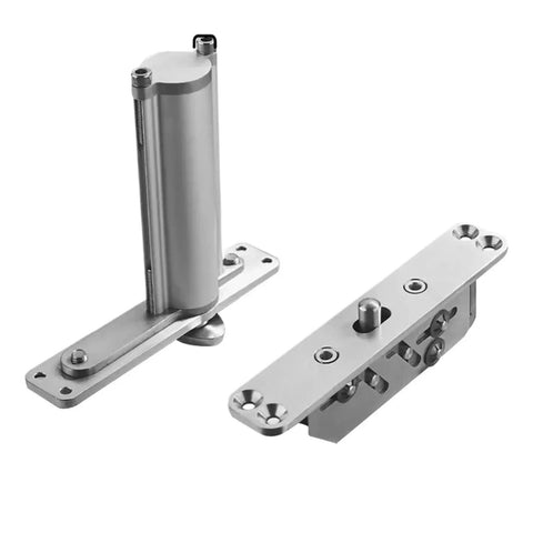 Built Tough Heavy Duty Pivot Hinge For Commercial Doors Rock Solid Build Smooth 360 Degree Rotation Automatic Springback Self Closing hardware stainless steel components