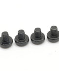 Tesla Model Y License Plate Screws Stainless Steel With Black Oxide Finish 6mm M5 Standard Length Rear Pack Of 4 No Rust