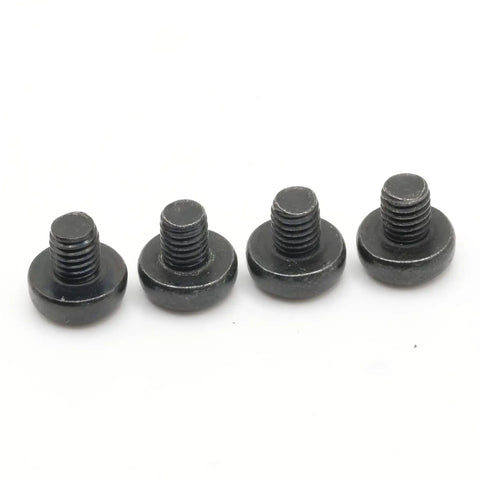 Tesla Model Y License Plate Screws Stainless Steel With Black Oxide Finish 6mm M5 Standard Length Rear Pack Of 4 No Rust