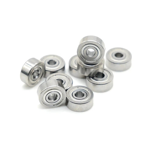 Heavy Duty Top Shelf 2 Pack S623ZZ Deep Groove Hybrid Ceramic Ball Bearings 3X10X4MM ABEC 7 Precision 440C Stainless Steel ZZ Shielded Ultra Smooth Zero Lag Roll For Precision Machines