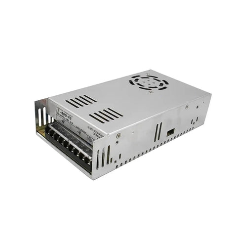 Four Pack Nema 34 Closed Loop Stepper Motor Set With HBS860H Driver And 60 Volt 400 Watt Power Supply, 6 Amp, Torque Range 4.5 to 12 Newton Meters, For CNC Machines, 3D Printers, Carving And Automation Projects. 60V 400W power supply