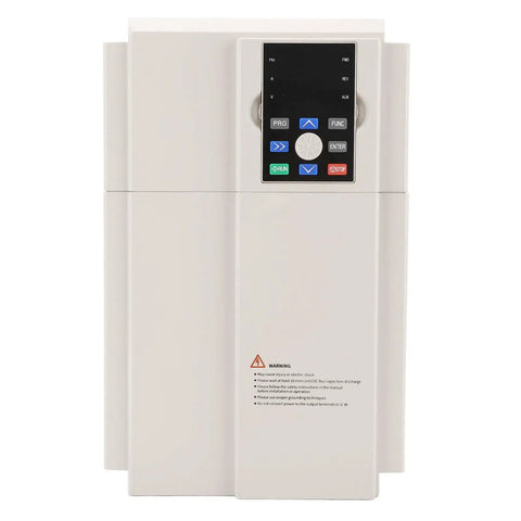 Badass Heavy Duty 18.5KW 22KW Variable Frequency Drive VFD Inverter With PID Controller 3 Phase 380V Speed Control For CNC Router Milling front view