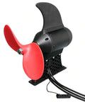 Underwater Thruster 24V To 48V 2500W Beast Mode Brushless Motor Kit, red and black design, for kayaks, surfboards, RC boats