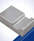 Ergonomic Tungsten Bucking Bar BB-5 Notched Side 3/4 Inch By 1.5 Inch By 2.5 Inch Weighing 1.67 Lbs Built For Heavy Duty Riveting