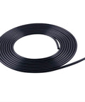 Alt Tag: High Temperature Silicone Vacuum Line Tubing Hose One Eighth Inch ID Ten Feet For Auto Use Replacement Turbochargers Durable UV And Water Resistant Minus Seventy Six To Three Hundred Seventy Four Degrees Fahrenheit shown coiled