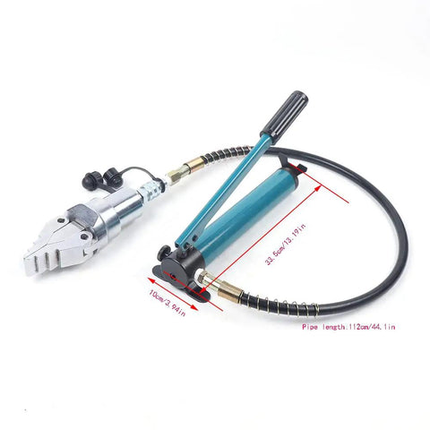 Heavy Duty Hydraulic Flange Spreader With Pump Set Lightweight Portable Pipe Expander For Tight Spots Smooth Parallel Action No Drama Reliable Workhorse Tool