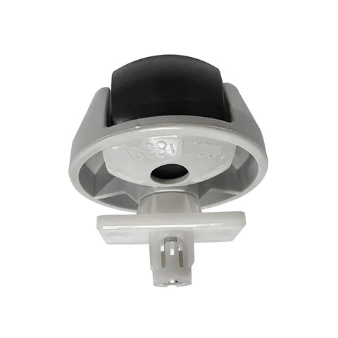 Omni-directional front wheel caster for Roborock S7/S8, white and black plastic housing