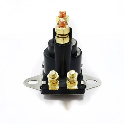 Front view of Power Trim Tilt Starter Solenoid Relay For Mercury Mariner Outboards And MerCruiser Stern Drives Motors 35 To 275 HP