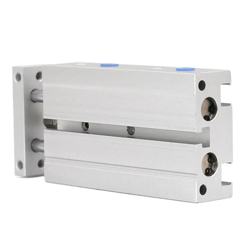 Dual Rod Pneumatic Air Cylinder With 6 To 32mm Bore And Double Axis Guide, Compact Motion Control Actuators, Stroke 40mm, CXSM10