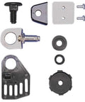 Heavy Duty Replacement Lug Kit With Screws And Reinforcement Plates for Instant Release Non Slotted Caps Includes Components