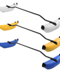 Yellow Inflatable Kayak Stabilizer Outrigger Kit for Canoes and Boats, floating balancing accessory, durable PVC, easy to install