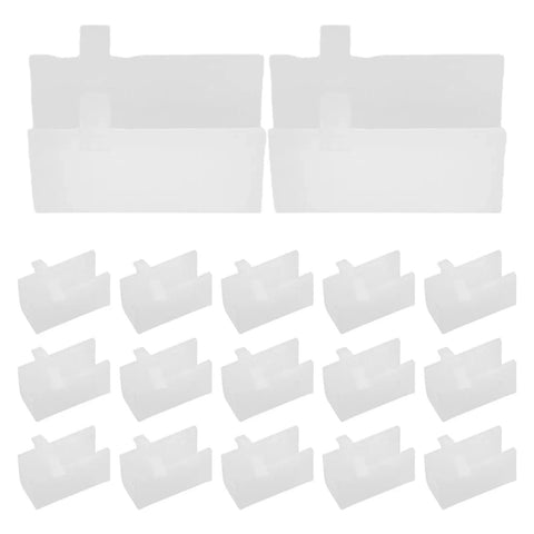 Adjustable Cabinet Clip Supports For Shelves And Racks, Sturdy Plastic Shelf Holders For Kitchen Closet And Office Storage, Easy Install