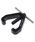 Nitro RC Engine Flywheel Puller Tool For One Eighth And One Tenth Scale Off Road RC Cars, durable CNC metal wrench, close-up view