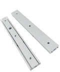20mm Double Row Steel Drawer Slides With Ball Bearing Runners 350mm, showing two sturdy steel rails for cabinets.