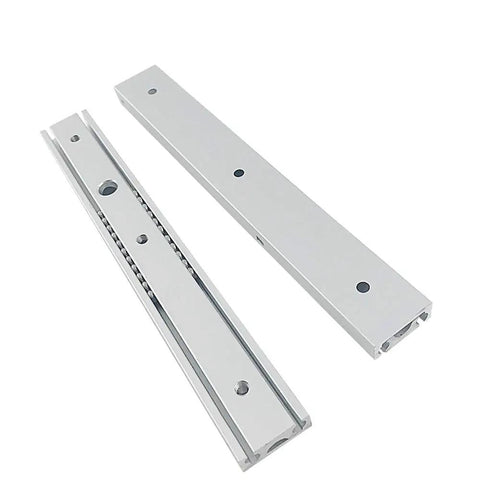 20mm Double Row Steel Drawer Slides With Ball Bearing Runners 350mm, showing two sturdy steel rails for cabinets.