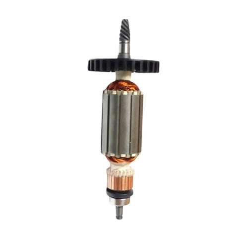 Armature Rotor Assembly For Polisher Motor Replacement, 152 Mm Total Length, 42 Mm Core Height, 35 Mm Core Diameter, 6 Teeth